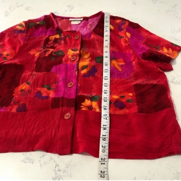 Vintage Sarah b studio blouse button front - Picture 13 of 16